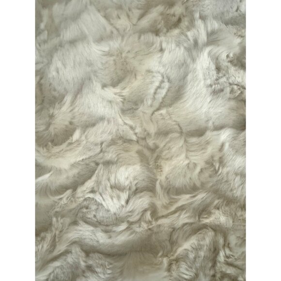 Boston Proper Fur Suede Fringe Wrap Shrug Poncho One Size Western Country Coat - Picture 5 of 10
